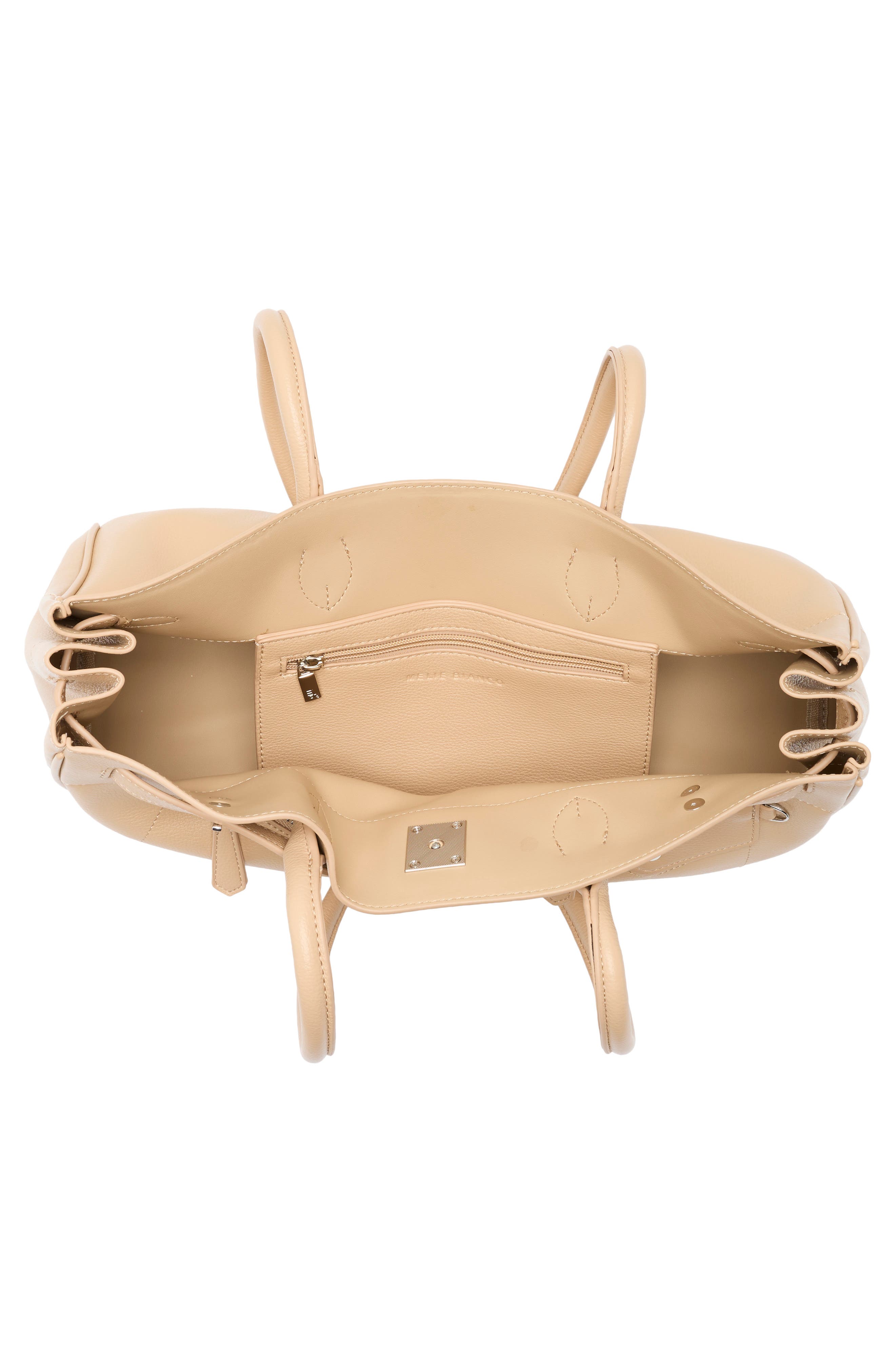 Melie Bianco Rocky Shoulder Bag, Alternate, color, Natural