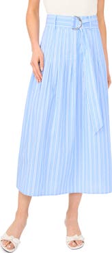 Ted Baker Carrie Stripe Midi Skirt
