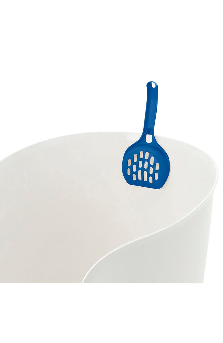 Richell PAW TRAX High Wall Litter Box, Alternate, color, Multicolored