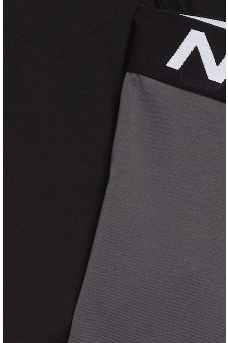 Kids' Essential Dri-FIT Micro Assorted 3-Pack Boxer Briefs, Alternate, color, BLACK / DARK GRAY