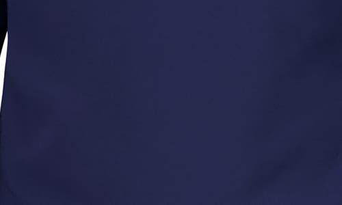 Ben Sherman Scuba Knit Quarter Zip Hoodie In Navy