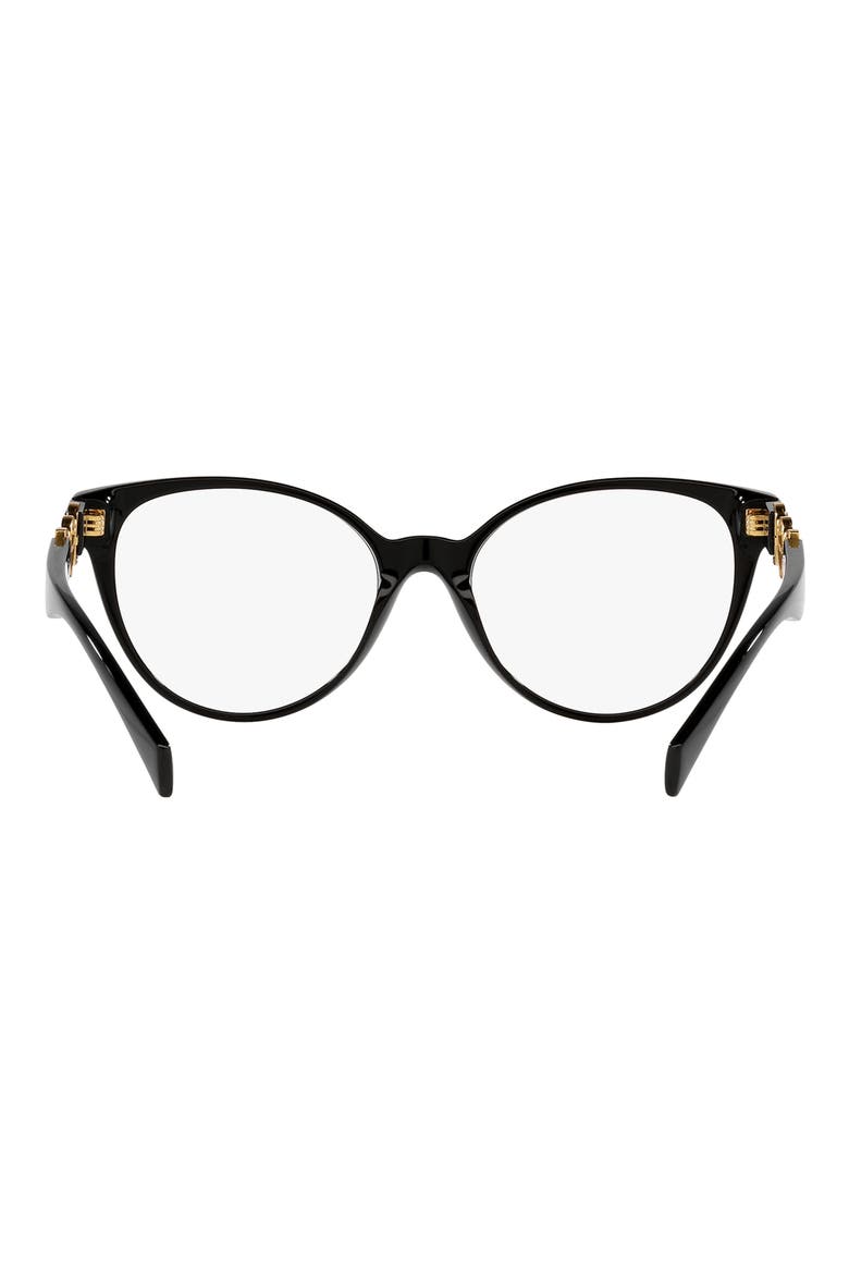 55mm Cat Eye optical glasses, Alternate, color, BLACK