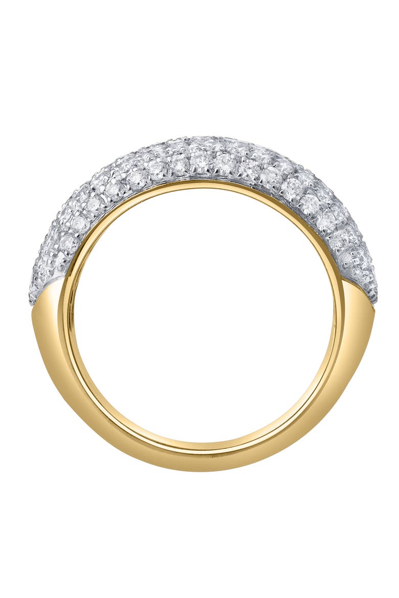 Majeste 2.00 Ct Natural Diamond 10K Gold Ring, Alternate, color, 10K Yellow Gold