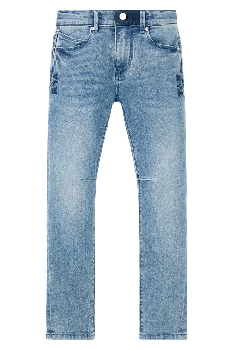 Kids' Carlo Skinny Jeans, Main, color, GLACIER BLUE