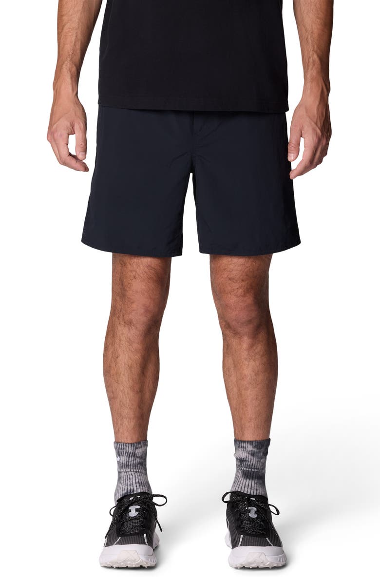 Mountain Hardwear Stryder Drawstring Shorts, Main, color, Black
