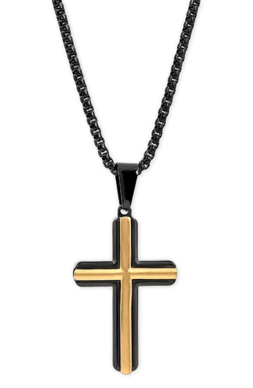 American Exchange Cross Necklace & Bracelet Gift Set In Multi