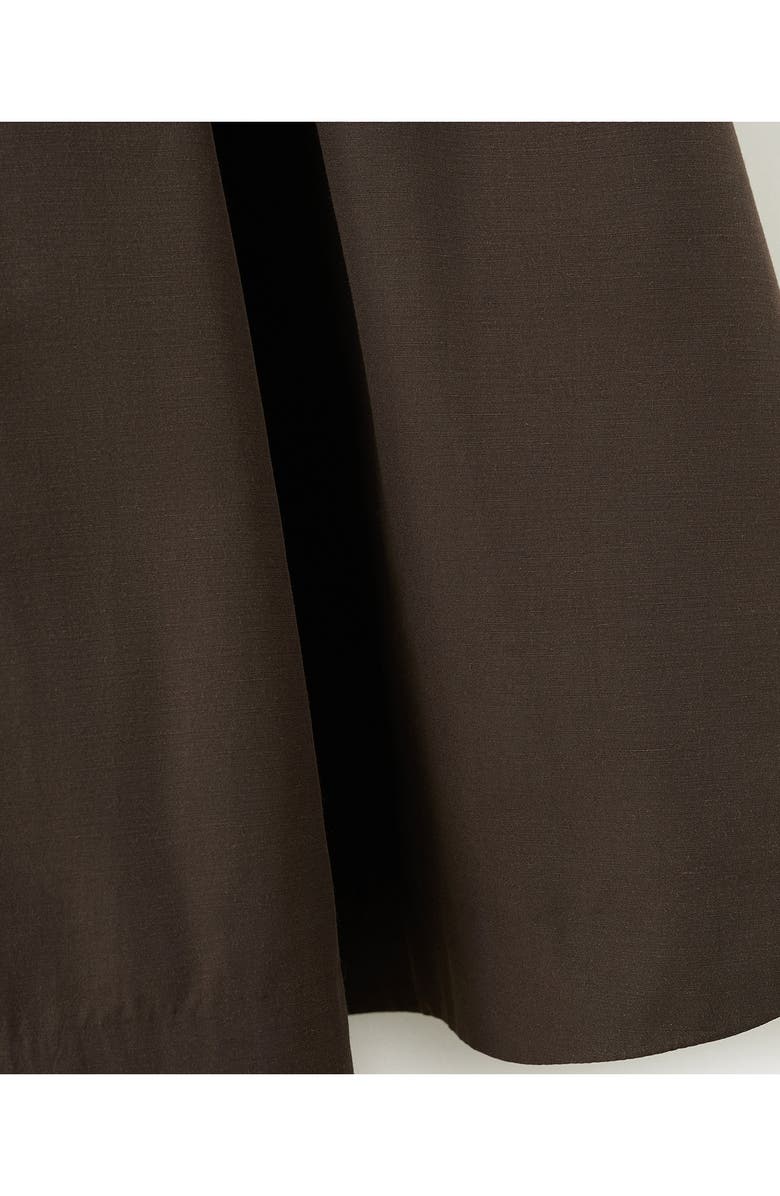 MANGO Pleated Midi Skirt, Alternate, color,