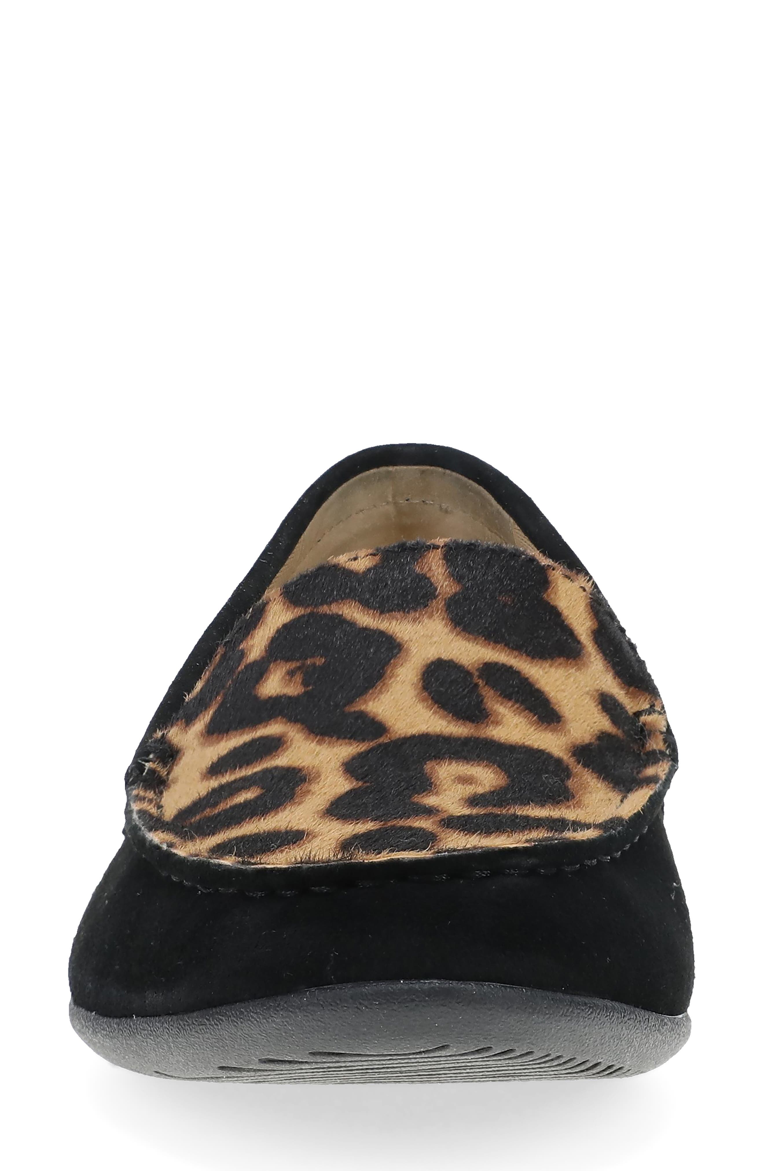 Dansko Lorri Loafer, Alternate, color, Black Leopard