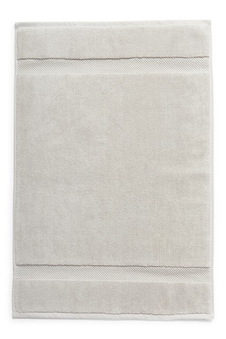 Plush Bath Mat, Main, color, PALE PEWTER