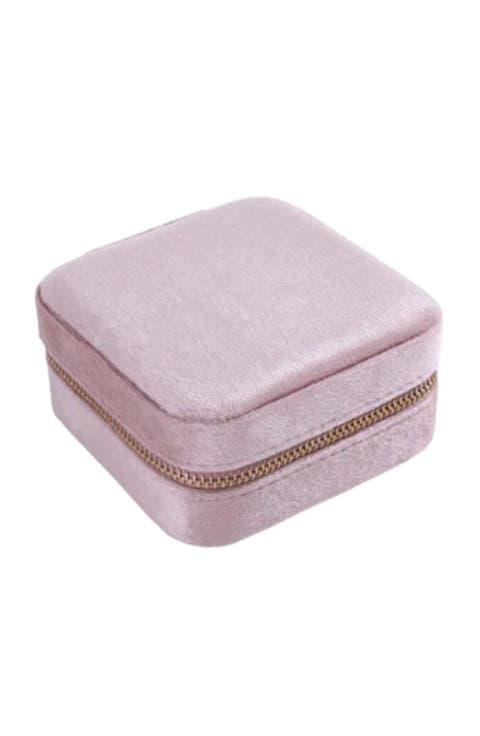 Velvet Square Jewelry Case