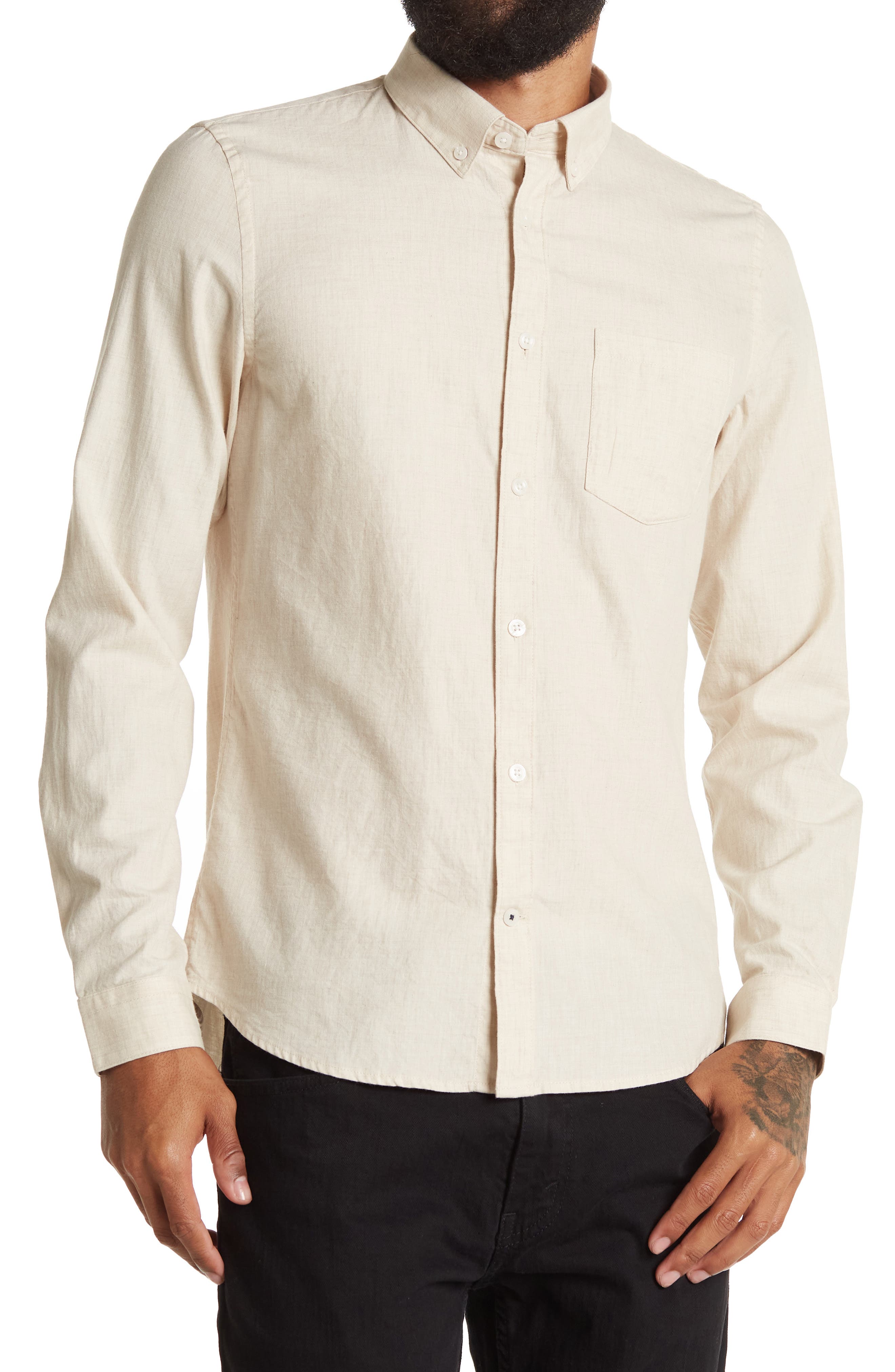 NN07 Sixten Solid Sport Shirt | Nordstromrack