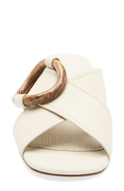 Pedro Garcia Edem Slide Sandal In White