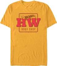 Hot Wheels Men's HW Body Shop Frame T-Shirt