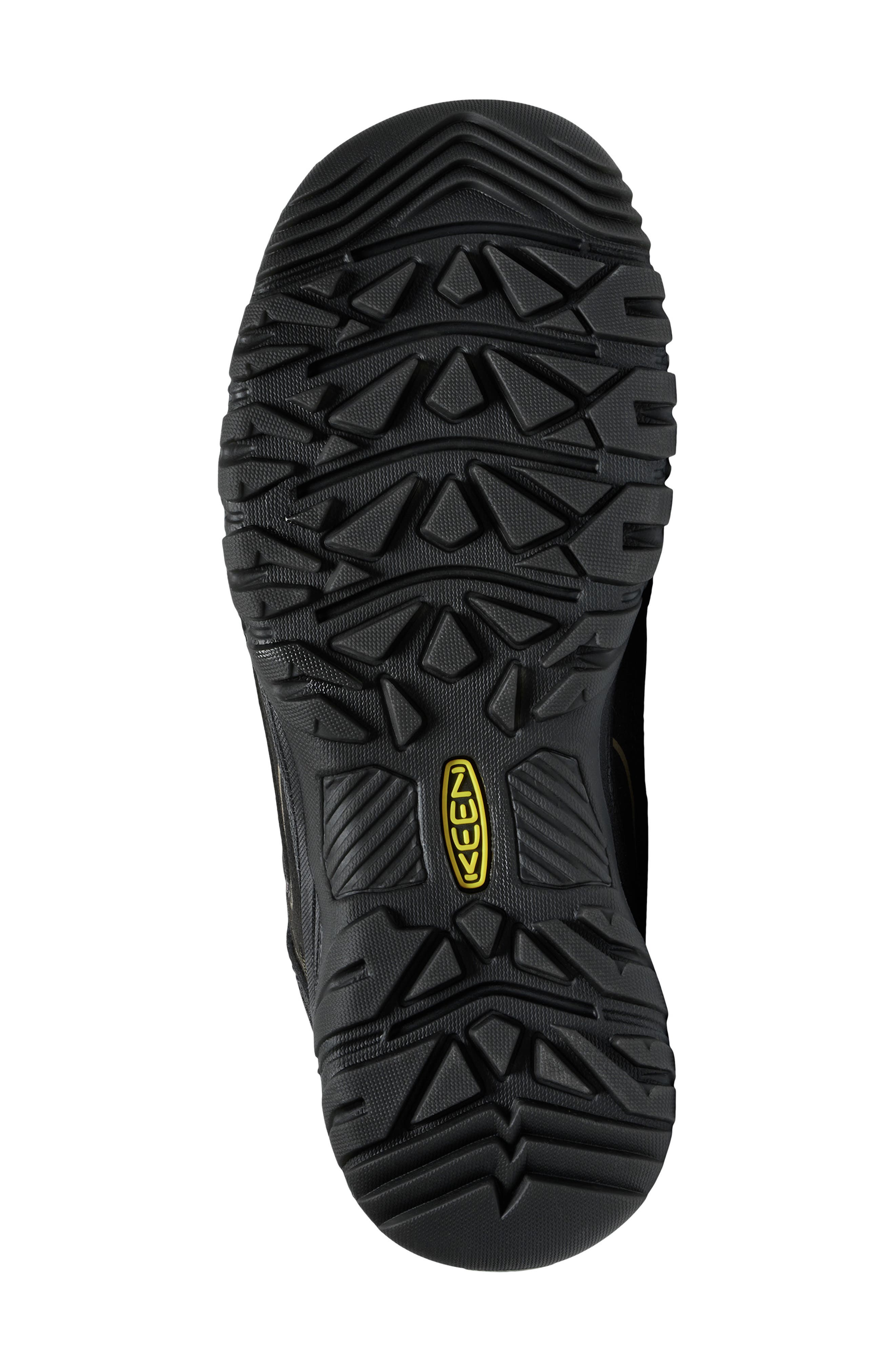 KEEN Targhee IV Waterproof Hiking Shoe, Alternate, color, Triple Black