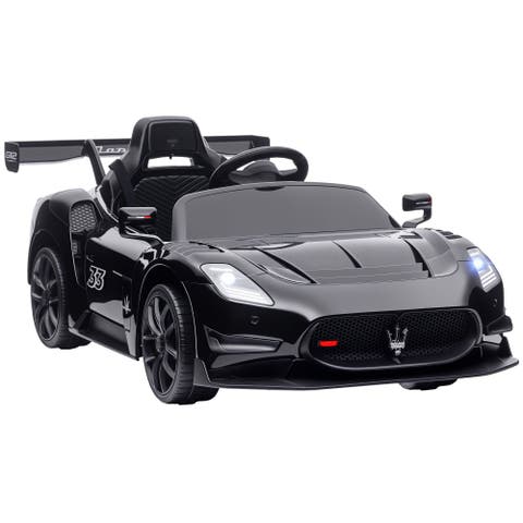 Maserati GT2 12V Kids Ride On Car with Remote, Shock-Absorbers