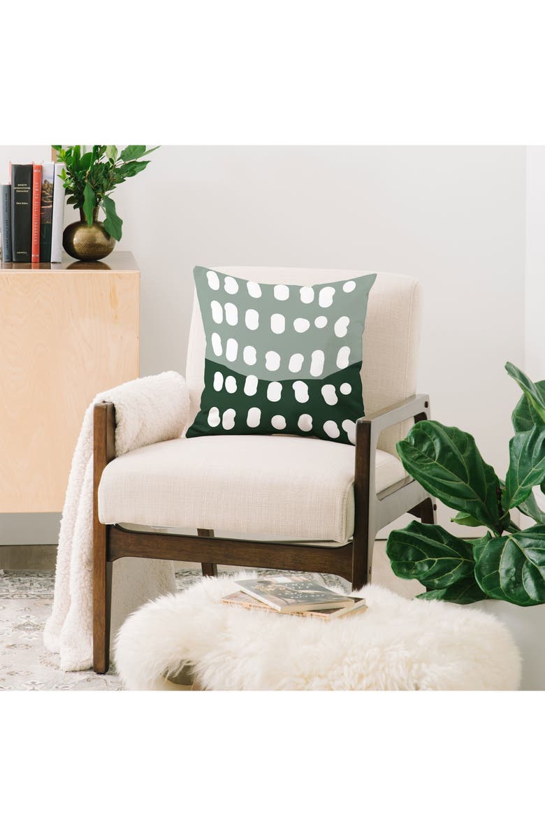 Deny Designs Aleeya Jones Abstract Landscape Throw Pillow, Alternate, color, Multi