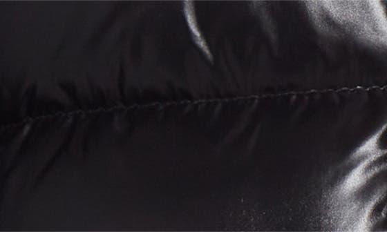 Moncler Maya Lacquered Nylon Down Jacket — фото 7