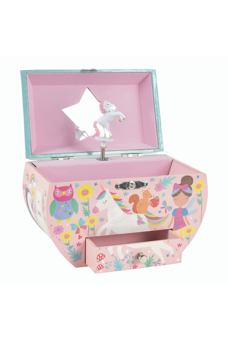 Jewelry Box Rainbow Fairy Circular, Main, color, Rainbow Fairy