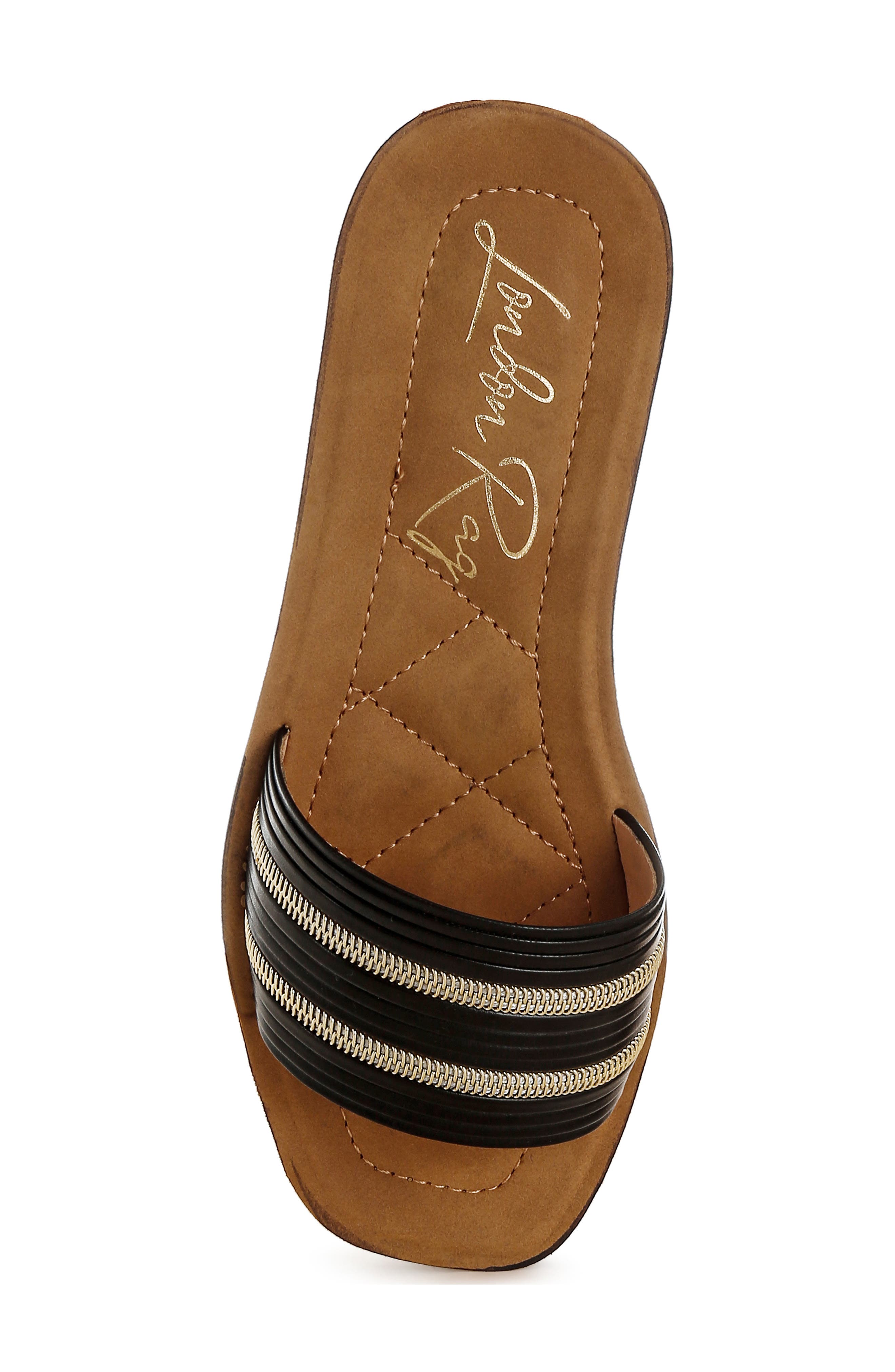 LONDON RAG Zosaya Slide Sandal, Alternate, color, Black