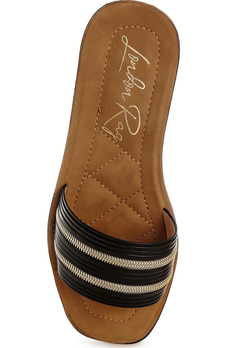 LONDON RAG Zosaya Slide Sandal, Alternate, color, Black