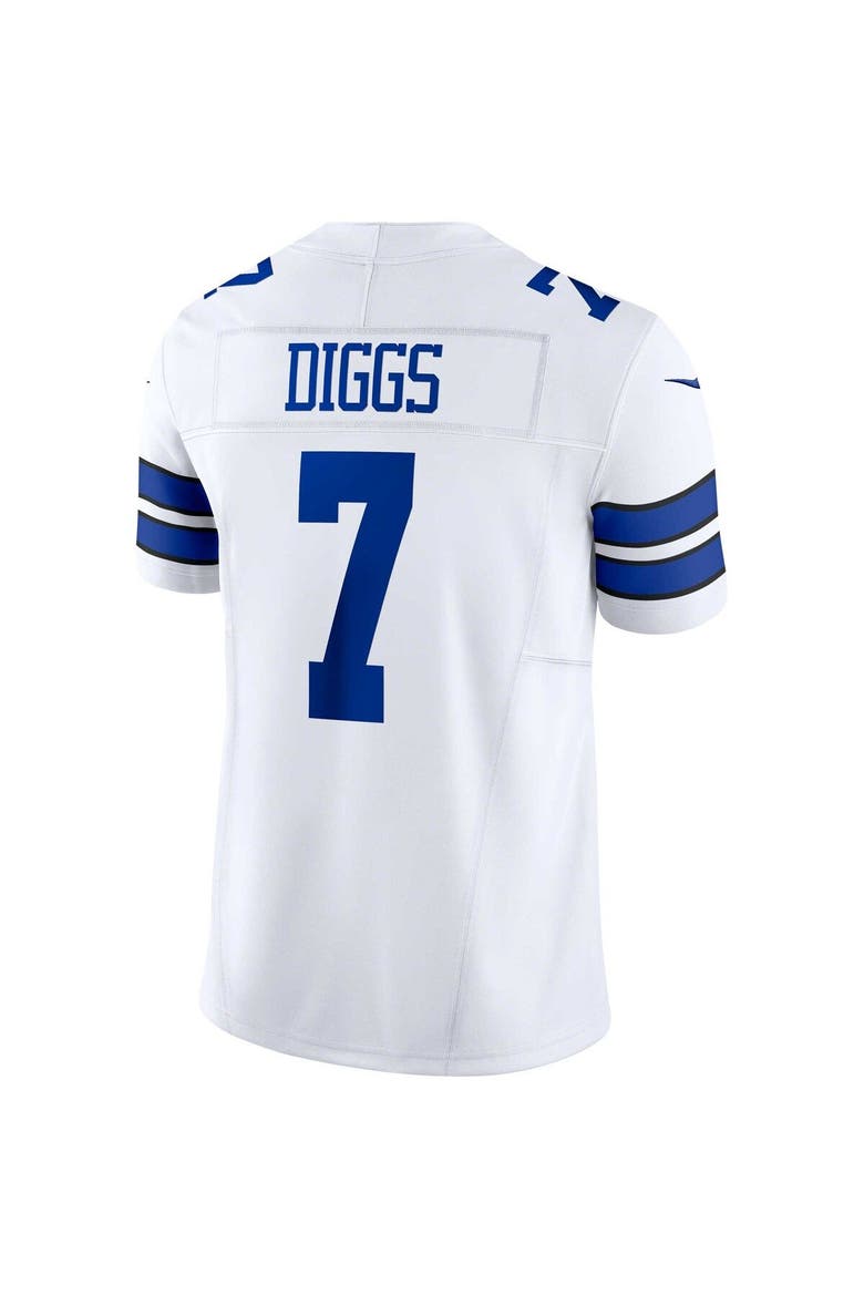Men's Nike Trevon Diggs White Dallas Cowboys Vapor F.U.S.E. Limited Jersey, Alternate, color, White