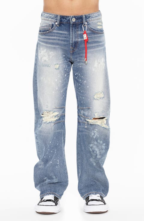 Grunge 607 Baggy Jeans (Icy) (Regular & Big)