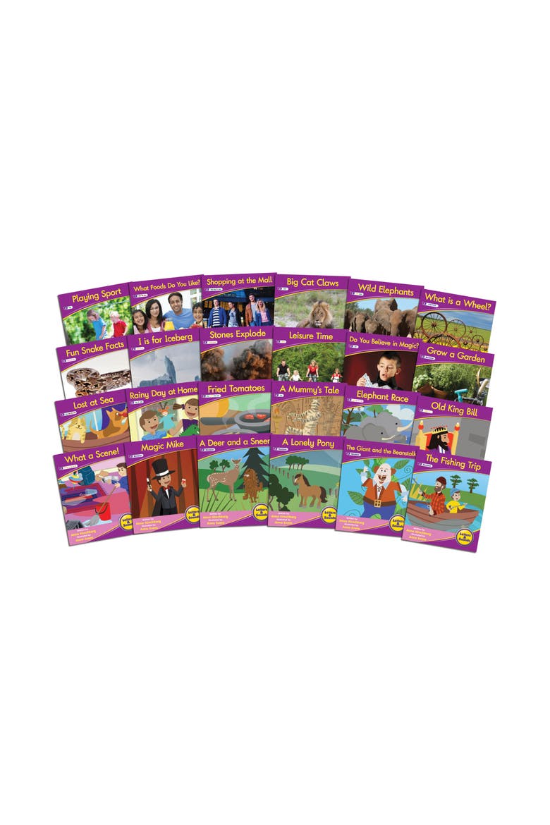 Vowel Sounds Readers Fiction Learning Set, Alternate, color, Multicolored