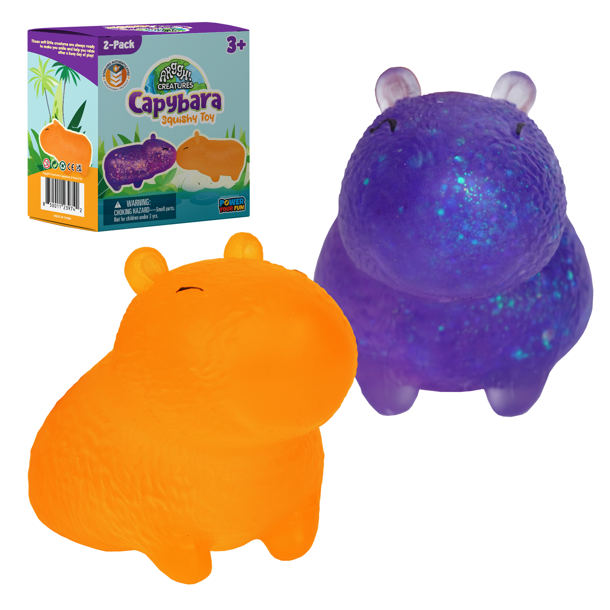 selected Purple and Orange