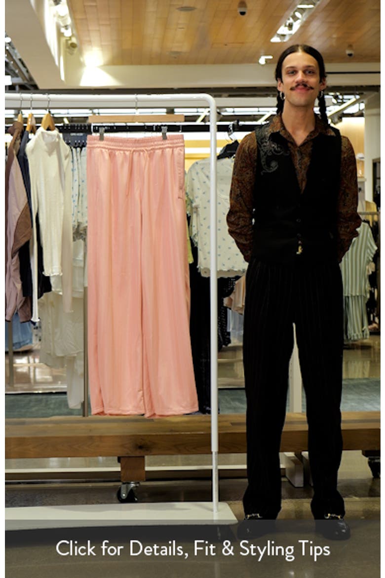 League Wide Leg Pants video