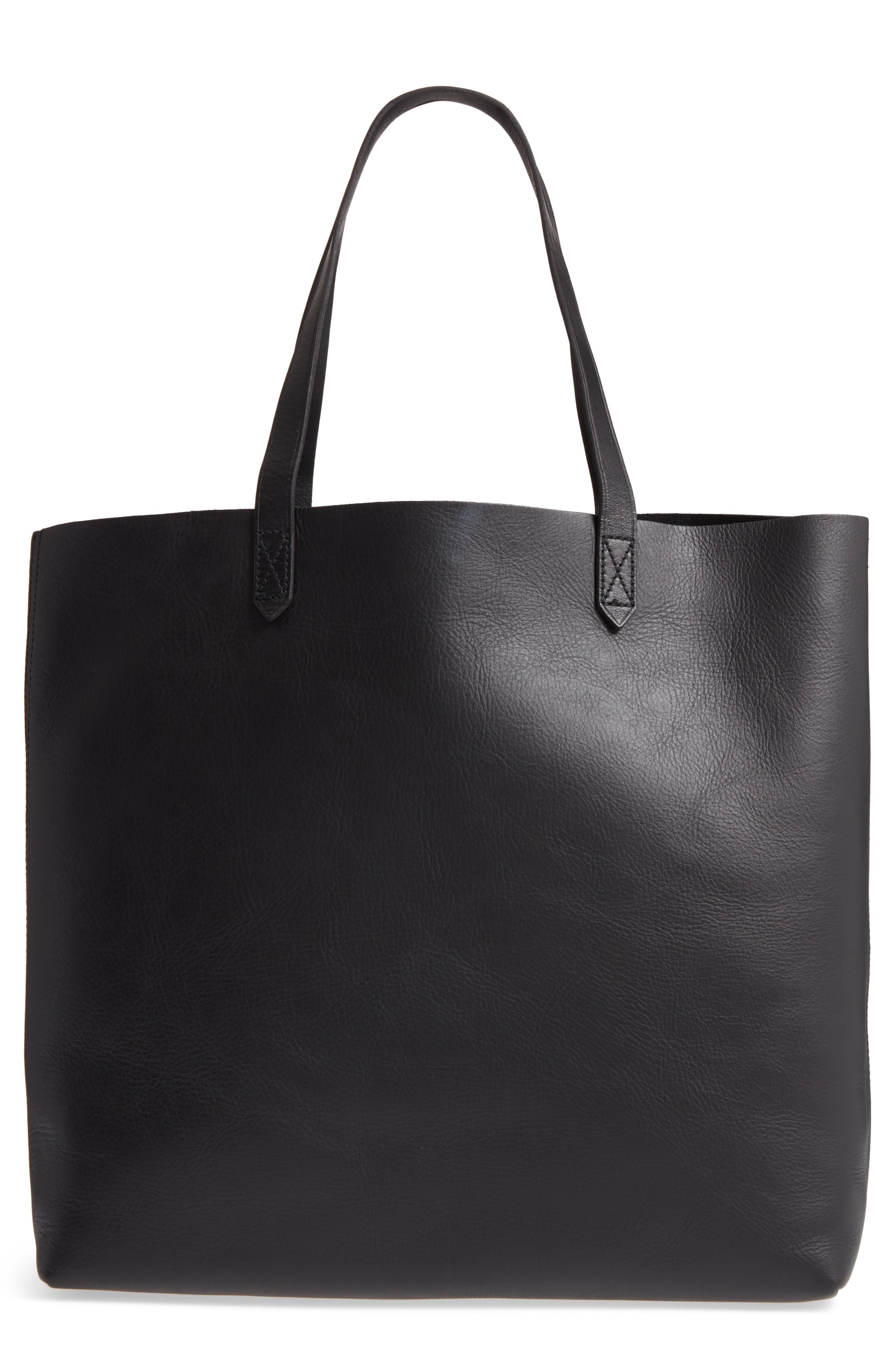 Madewell The Transport Leather Tote, Main, color, 