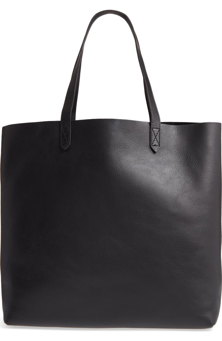 Madewell The Transport Leather Tote, Main, color,