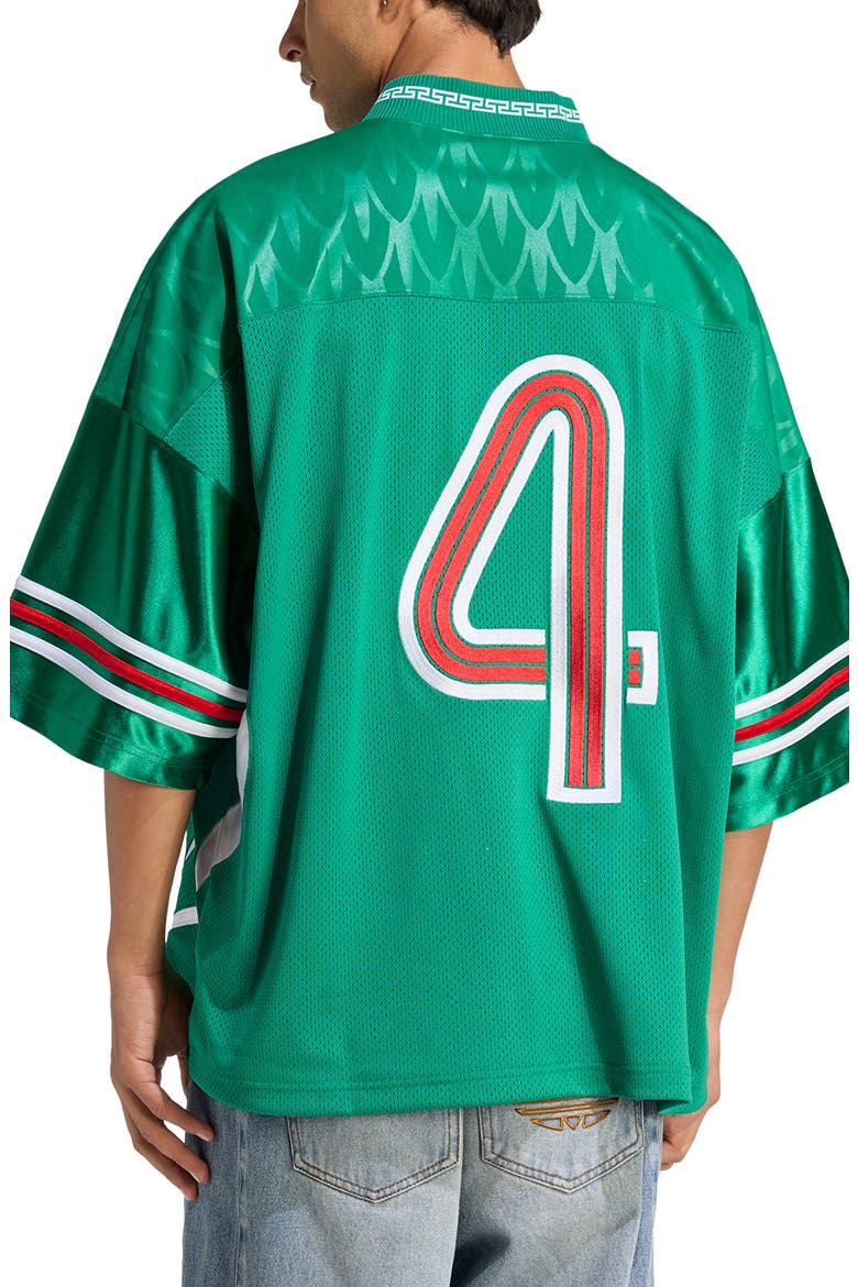 Mexico Oversize Jersey, Alternate, color, BOLD GREEN/WHITE/BETTER SCARLET