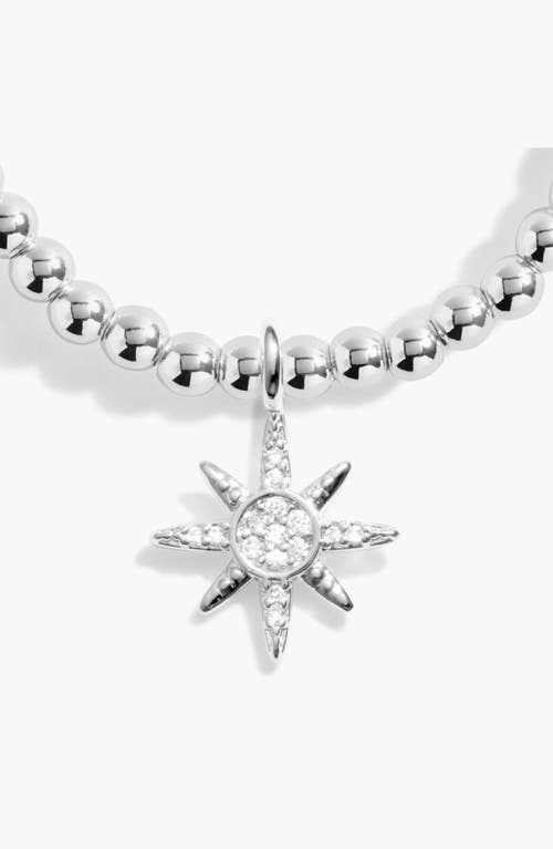 A Littles & Co. A Littles & Co A Little 'be The Light' Bracelet In Silver Plating