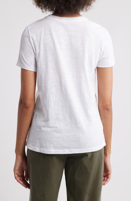 Caslonr Caslon(r) Cotton & Modal T-shirt In White