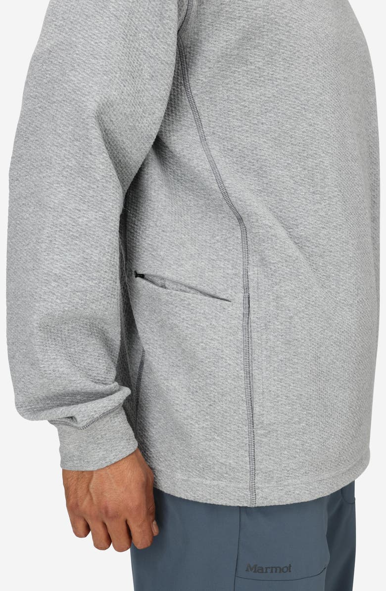 Marmot Ridge Tech Hoodie, Alternate, color, Grey Heather