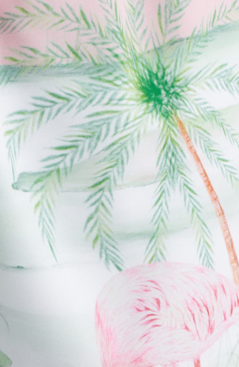 MAVRANS Palm Beach Swim Shorts, Alternate, color, Pink