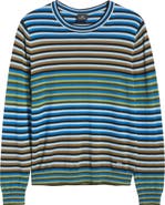 PS Paul Smith Stripe Merino Wool Crewneck Sweater