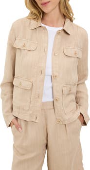 Michael Stars Nash Linen Blend Jacket