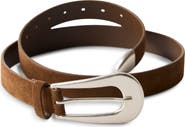 Free People Cannon Suede Belt