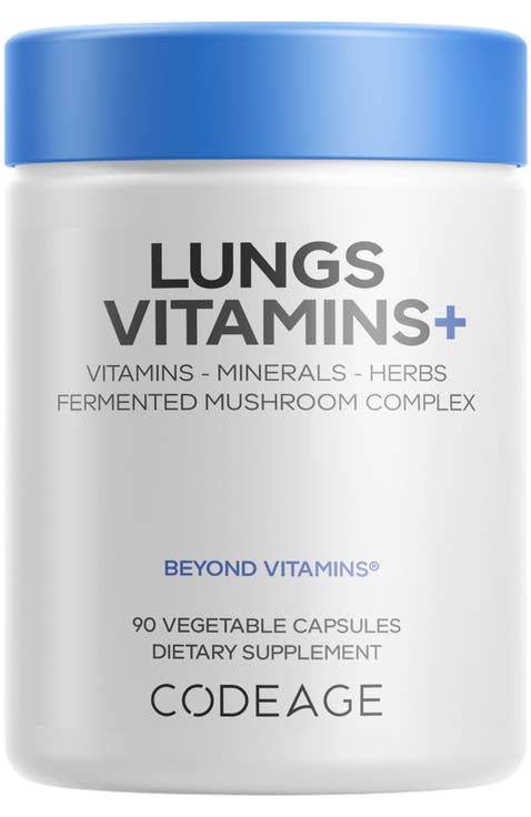 Lungs Vitamins - Multivitamins & Minerals Supplement