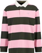 Barbour Broome Stripe Cotton Rugby Shirt