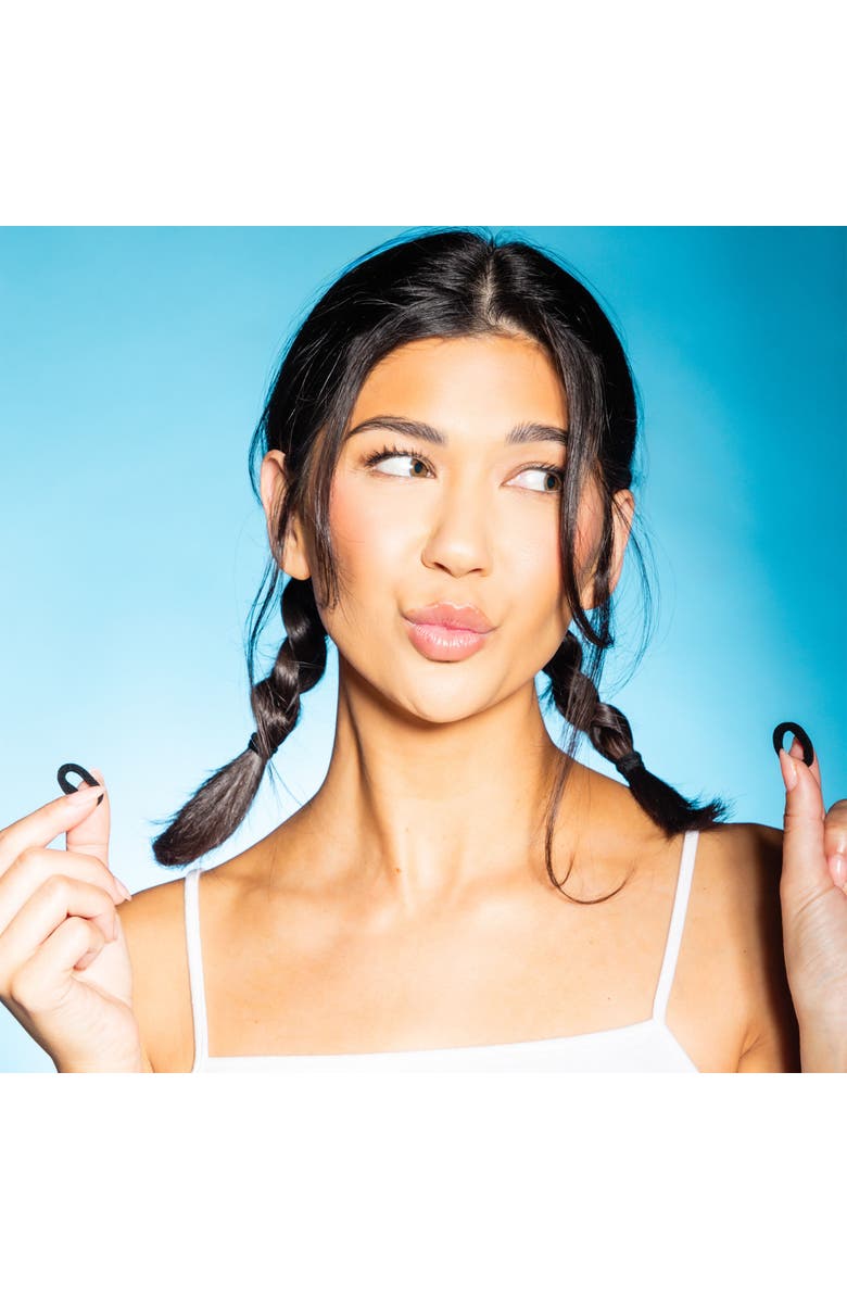 Gimme Beauty Braid Ends Medium Hair Bands, Alternate, color, Black