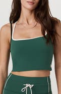 Vuori Daily Layered Crop Tank Top