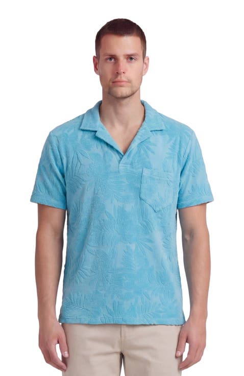 Farm Floral Towel Polo Shirt