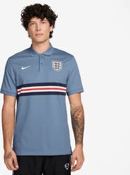 Nike Men's Nike Blue England National Team Dri-FIT Polo