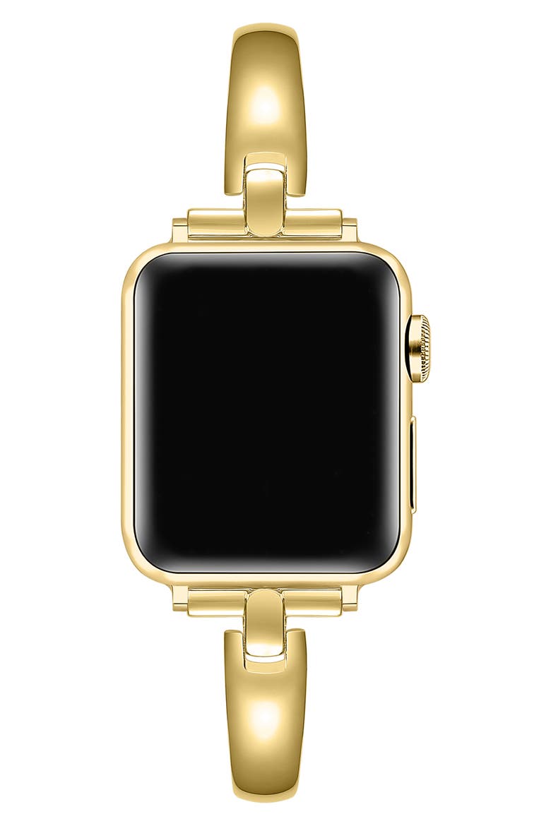 Alexis Apple Watch® Bracelet Watchband, Alternate, color, GOLD