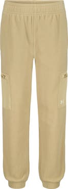 Under Armour Kids' Micro Fleece Cargo Joggers