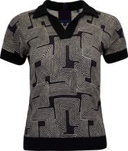 Lords of Harlech Inter Twine Womens Merino Silk Cashmere Polo