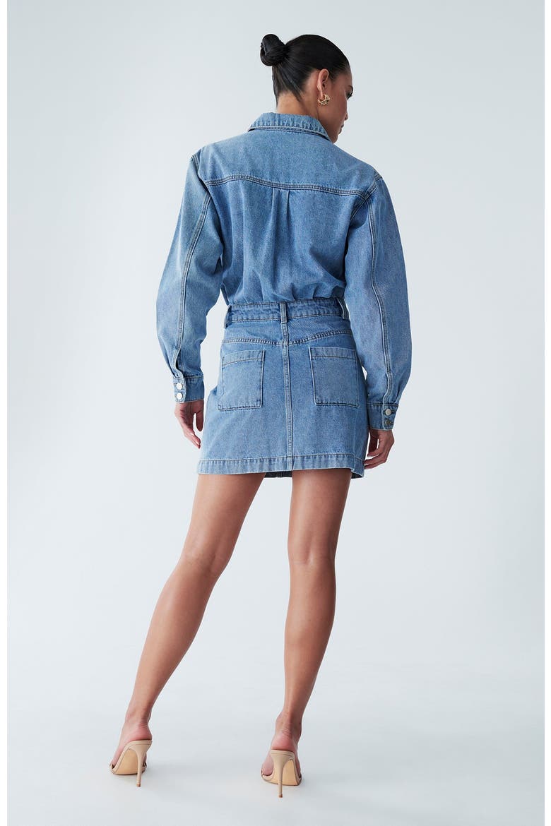 Cannes Dress, Alternate, color, Light Blue Wash