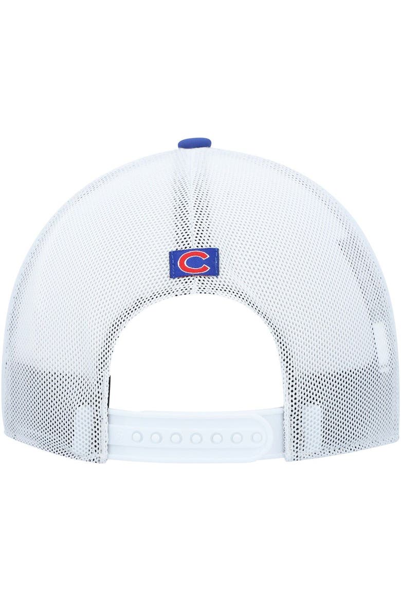 Men's '47 Royal/White Chicago Cubs Spring Training Burgess Trucker Adjustable Hat, Alternate, color, Royal